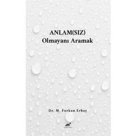 Anlam Sız Olmayanı Aramak Dr. M. Furkan Erbay
