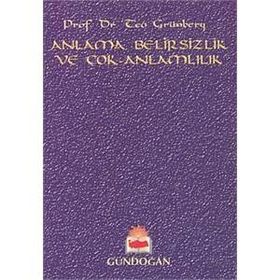 Anlama, Belirsizlik ve Çok-Anlamlılık - Teo Grünberg
