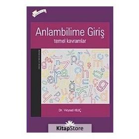 ANLAMBILIME GİRİŞ TEMEL KAVRAMLAR - VEYSEL KILIÇ