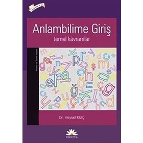 ANLAMBILIME GİRİŞ TEMEL KAVRAMLAR - VEYSEL KILIÇ
