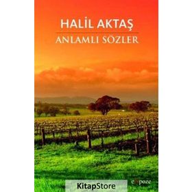 Anlamlı Sözler - Halil Aktaş