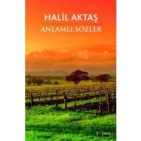 Anlamlı Sözler - Halil Aktaş