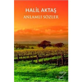 Anlamlı Sözler - Halil Aktaş