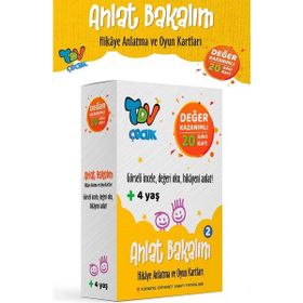 Anlat Bakalım 2 - Hikaye Anlatma ve Oyun Kartları Değer Kazanımlı 20 Kart - Kolektif