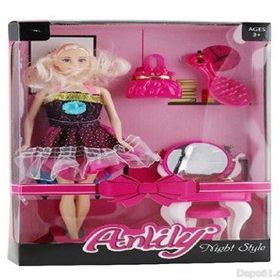 Anlily OYD-02266 Makyaj Masalı Oyuncak Bebek