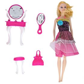 Anlily OYD-02266 Makyaj Masalı Oyuncak Bebek
