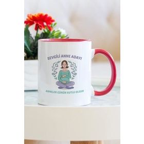 Anne Adayına Anneler Günü Hediyesi Kupa Bardak