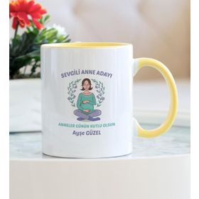 Anne Adayına Anneler Günü Hediyesi Kupa Bardak