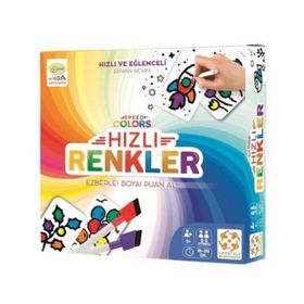Anne Akıl Oyunları Yaş Hızlı Renkler Speed Colors +5