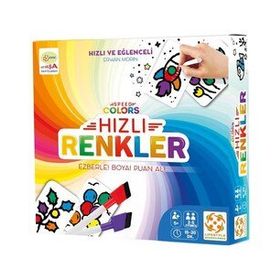 Anne Akıl Oyunları Yaş Hızlı Renkler Speed Colors +5