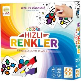 Anne Akıl Oyunları Yaş Hızlı Renkler Speed Colors +5