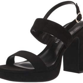 Anne Klein Zaya Siyah Topuklu Kadın Sandalet