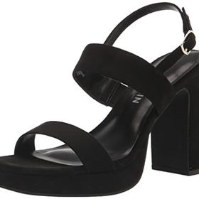 Anne Klein Zaya Siyah Topuklu Kadın Sandalet