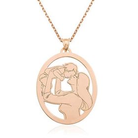 Anne&Bebek Rose Gümüş Kolye