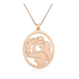 Anne&Bebek Rose Gümüş Kolye