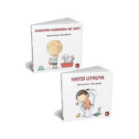 Annemin Karnında Ne Var ve Haydi Uykuya Kitap Seti-Patricia Martin