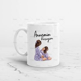 Annemin Kızıyım Baskılı Kupa