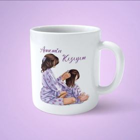 Annemin Kızıyım Baskılı Kupa