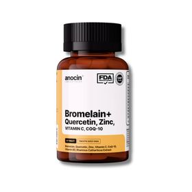 Anocin Bromelain Quercetin Zinc 30 Tablet
