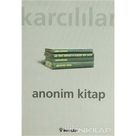 ANONIM KITAP - AHMET KARCILILAR