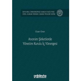 Anonim Şirketlerde Yönetim Kurulu - Merdan Çalışkan - Rahmi Can