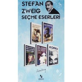Anonim Stefan Zweig Seçme Eserleri 5 Kitap