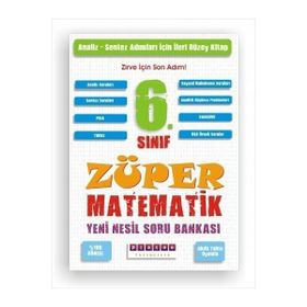 Anonim Yayıncılık Platon 6. Sınıf Züper Matematik Soru Bankası