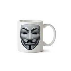 Anonymous Mask Free Download Png Baskılı Kupa Bardak