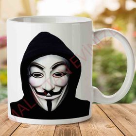 Anonymous Mask Png Image Baskılı Kupa Bardak