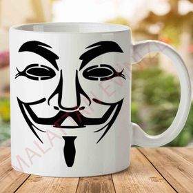 Anonymous Mask Png Picture Baskılı Kupa Bardak