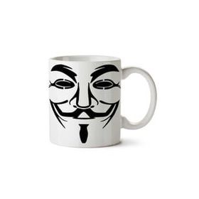 Anonymous Mask Png Picture Baskılı Kupa Bardak