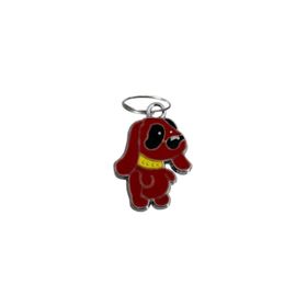 ANS 17-1-26-KRMZZ 1.5×2.5 cm Kırmızı Köpek Tasma Aksesuarı Tasmalı Köpek