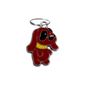 ANS 17-1-26-KRMZZ 1.5×2.5 cm Kırmızı Köpek Tasma Aksesuarı Tasmalı Köpek