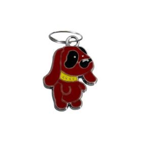 ANS 17-1-26-KRMZZ 1.5×2.5 cm Kırmızı Köpek Tasma Aksesuarı Tasmalı Köpek