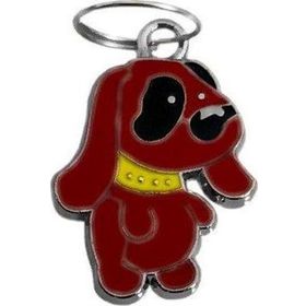 ANS 17-1-26-KRMZZ 1.5×2.5 cm Kırmızı Köpek Tasma Aksesuarı Tasmalı Köpek