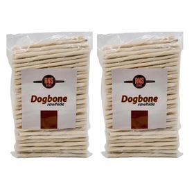 ANS 2x160'lı Köpek Beyaz Burgu Çubuk Ödül ve Çiğneme Kemiği