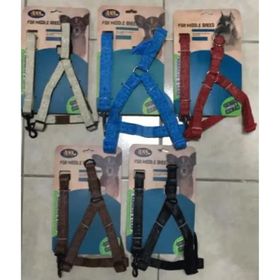ANS 5-9 kg Olan Köpeklere Deri Middle Breed Köpek Göğüs Takım Tasması