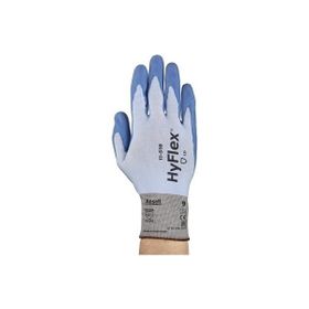 Ansell 11-518 Hyflex Mavi Beyaz Mekanik ve Kesiklere Karşı Korumalı İş Eldiveni