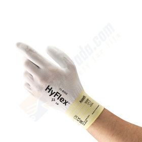 Ansell 11-600 Hyflex Beyaz Mekanik Koruma İş Eldiveni