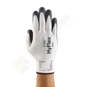 Ansell 11-724 Hyflex Beyaz Mekanik ve Kesilmelere Karşı Koruyucu İş Eldiveni