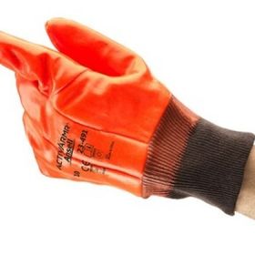 Ansell 23-491 ActivArmr Yağ Geçirmez Florasanlı Soğuk Hava İş Eldiveni