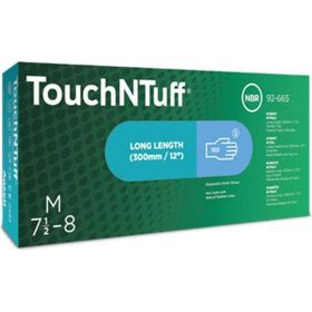 Ansell 92-665 Touchntuff Mavi Darbe ve Kimyasal Dirençli Tek Kullanımlık Nitril Eldiven