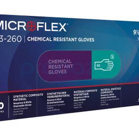 Ansell 93-260 Microflex Yeşil Üstün Dokunma Hassasiyetli Kimyasal Dirençli Nitril Eldiven