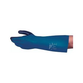 Ansell Alphatec 04-005 Mavi Nitril Pvc Kimyasal İş Eldiveni