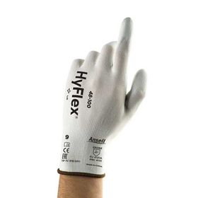 Ansell Hyflex 48-100 Beyaz Poliüretan Kaplı Montaj İş Eldiveni