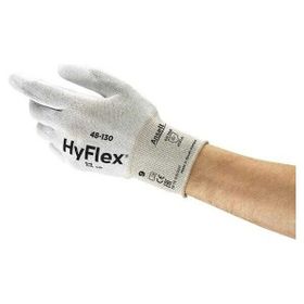 Ansell Hyflex 48-130 Beyaz Gri Esd Mekanik ve Çok Amaçlı Koruma İş Eldiveni