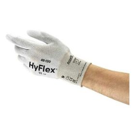Ansell Hyflex 48-130 Beyaz Gri Esd Mekanik ve Çok Amaçlı Koruma İş Eldiveni