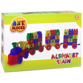 Ant Blocks ANT003 56 Parça Harfli Tren Seti