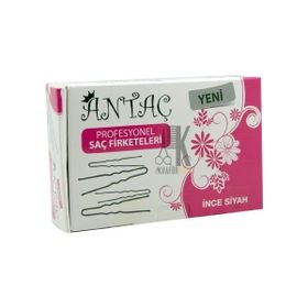 Antaç GR0111 İnce Siyah Topuzlu Firkete