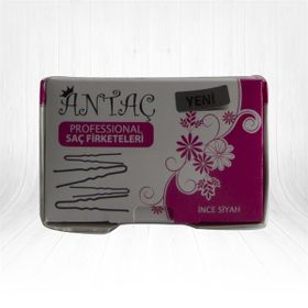 Antaç GR0111 İnce Siyah Topuzlu Firkete
